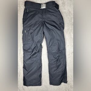 Bogner Men’s Belt Black Ski Snow Winter Cargo Zip Pocket Pants Size US 36 Large